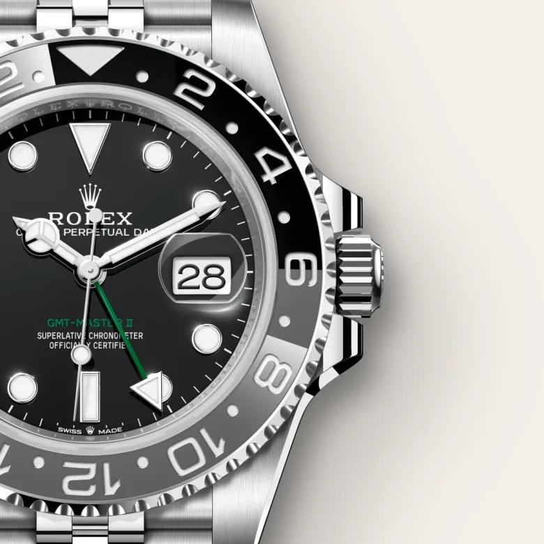 Rolex  GMT-Master II Oyster, 40 mm, Oystersteel M126710GRNR-0003
