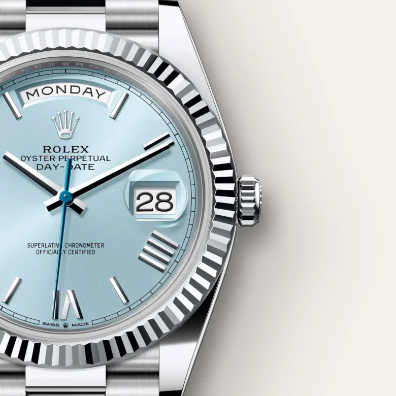 Rolex  Day-Date 40 Oyster, 40 mm, platinum M228236-0012