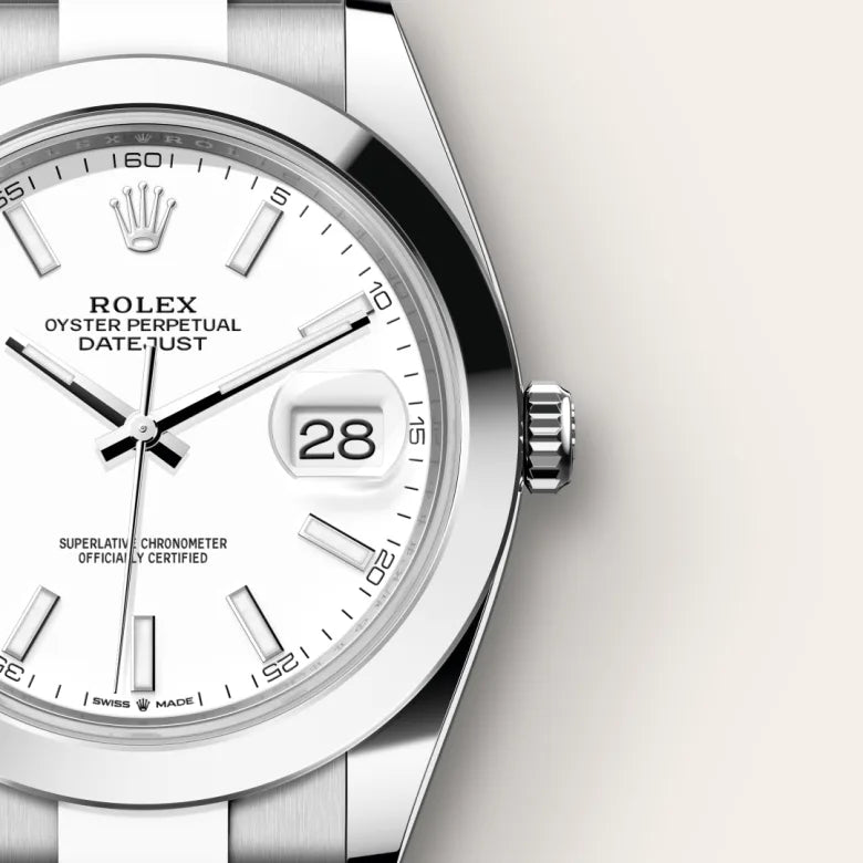 Rolex  Datejust 41 Oyster, 41 mm, Oystersteel M126300-0005