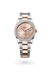 Rolex  Datejust 36 Oyster, 36 mm, Oystersteel, Everose gold and diamonds M126281RBR-0016