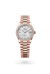 Rolex  Datejust 31 Oyster, 31 mm, Everose gold and diamonds M278285RBR-0005