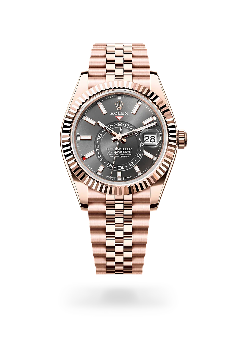 Rolex  Sky-Dweller Oyster, 42 mm, Everose gold M336935-0008